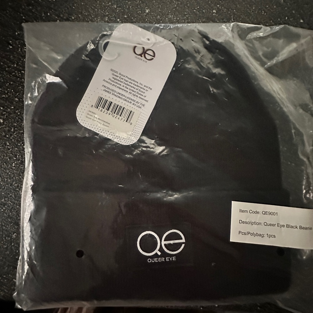 Queer Eye Black Beanie